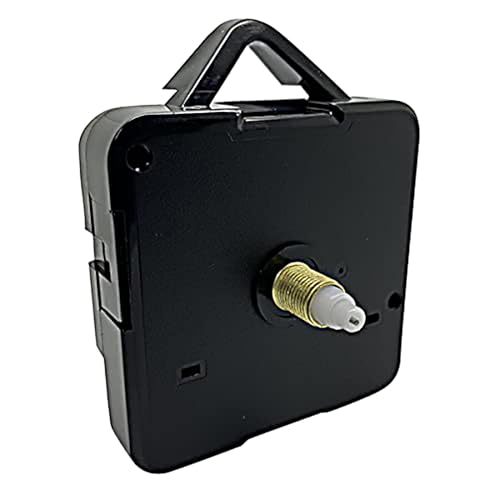 Quartz Sangtai 6168s Non Ticking Quiet Sweep Clock Mechanisms Battery Powered Replacement Plastic Motor 3.6mm & 5.5mm Hand Holes Wall Clock Repair (Medium - 10mm Gold Thread)