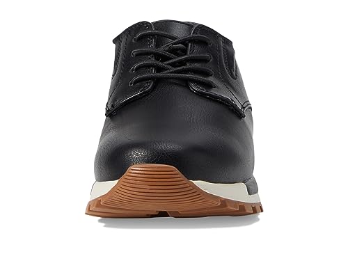 Image of Kenneth Cole REACTION Kids Kev Declan (Little Kid /Big Kid) - Sneakers for Kids - EVA Midsole - Rubber Outsole Black 12 Little Kid M