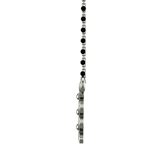 Image of DISHIS 14k White Gold Mangalsutra for Women