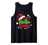 Photo Gallery happy holla days natale holiday festive snow canotta Photo Gallery happy holla days natale holiday festive snow canotta