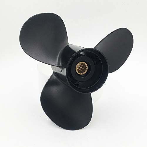 POLASTORM Aluminum Outboard Propeller 11.5x10 for TOHATSU Engines 35-50HP 353B64102-0