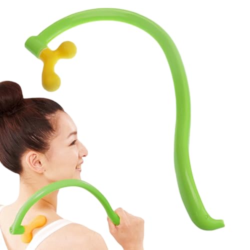 Masajeador para Cuello,Herramienta para Aliviar Estrés de Espalda | de Masaje Portátil y Cómodo para Alivio de Hombros y Espalda en Interiores y Exteriores