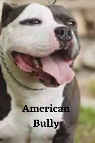  AMERICAN BULLY: A LINED NOTEBOOK & JOURNAL: An Awesome American Bully Notebook With Lined Interior Paperback