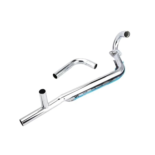 Tuyau d'échappement 28 mm améliorant la puissance du pit bike 125cc