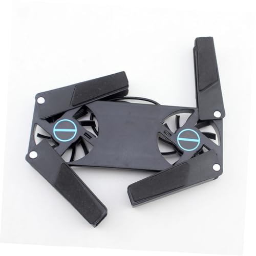 Vaguelly 2PCS base refrigerante plegable para laptop miniatura 5