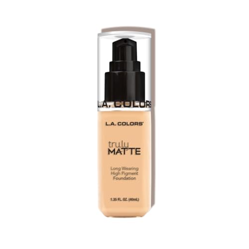 Image of L.A. COLORS Truly Matte Foundation, Porcelain CLM351