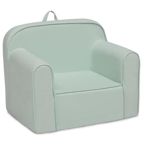 Image of Delta Children Cozee Chair -Foam Kids Chair for Ages 18 Months and Up, Sage