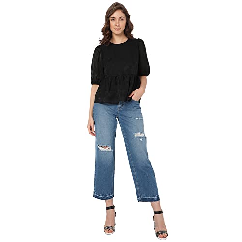 Image of VERO MODA Regular Fit Top (258288801 Black S)