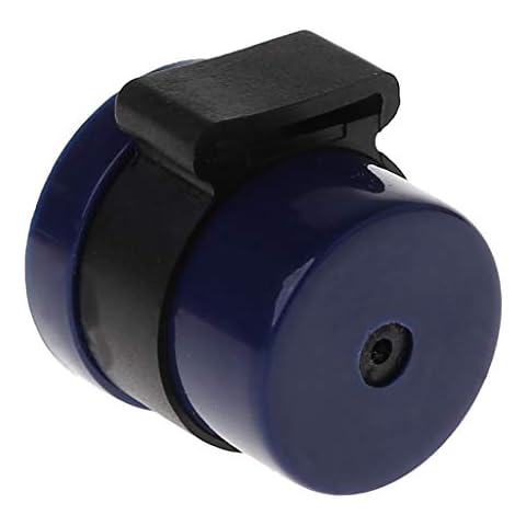 qiuxiaoaa Dc 6V 12V Input Motorcycle Blue Inbuilt Beeper Flasher Turn Signal Led Blinker 2 Pins Motor Buzzer Flasher Relay Indicator Motorcycle Flasher Blue Cover