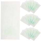 NUOBESTY Bandas de Cera Depilatoria Desechables Verdes Tamaño Mediano 30 Unidades para Depilación Rápida y Precisa Cuerpo Rostro y Zonas Sensibles Uso Casero y Profesional