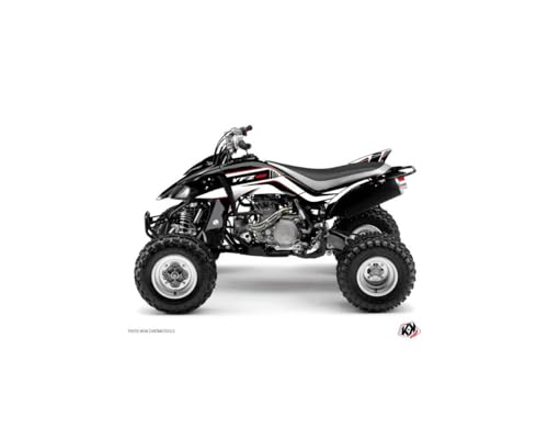 Kit déco Yamaha 450 YFZ Kutvek noir Corporate 2004-2009 autocollant quad
