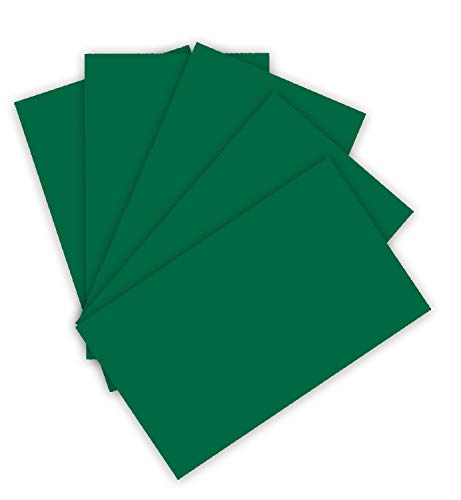 folia-Cartulina de 220 g/m², cartón Color Verde Abeto, DIN A4, 100 Hojas, como Base para numerosas Manualidades, (MAX Bringmann KG 6122/4/58)