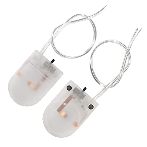 (Packung mit 20) cr2032 Batteriehalter Knopfzellenhalter, CR2032 Batteriehalter mit Schalter, 1 x 3V CR2032 Knopfzellenbatteriehalter mit Kabeln EIN Aus Schalter