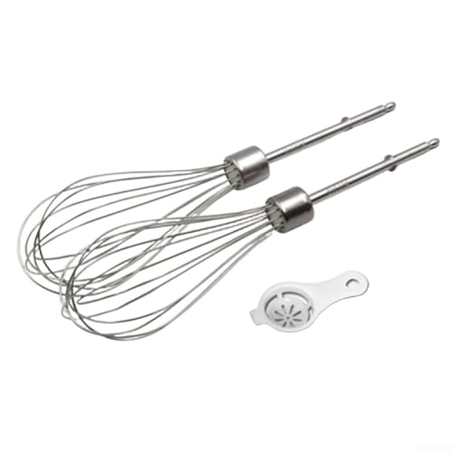 For Kenwood Handheld Mixer Replacement Parts in Stainless Steel, Designed to Fit For Kenwood Beaters and Provide Consistent Mixing Results (A*2)