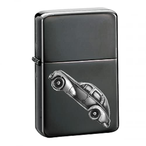 Briquet à essence rechargeable noir tempête voiture 203