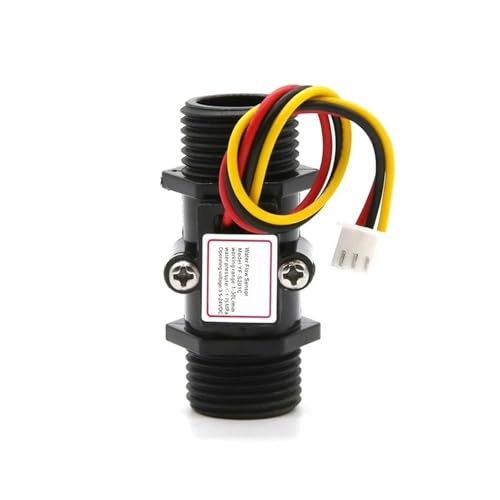 Sensor de caudal agua DN15 para control de riego doméstico y consumo eficiente con sensor Hall 4