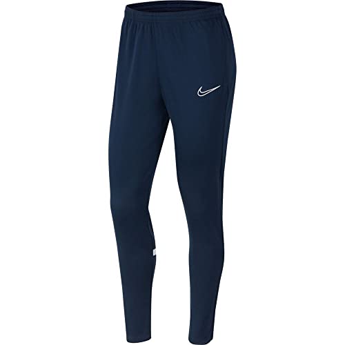Nike Damen W Nk Df Acd21 Pant Kpz Hose, Obsidian/Weiß/Weiß/Weiß, M EU