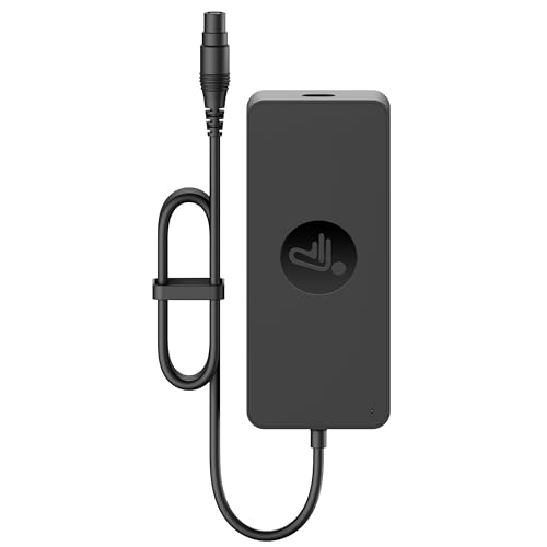 Segway eKickScooter Flash Charger - 48V 1.3A Fast Electric Scooter Charger, Compatible MAX G3, F3, F3 Pro, GT3, ZT3 Pro | Compact, Reliable, and Safe Charging
