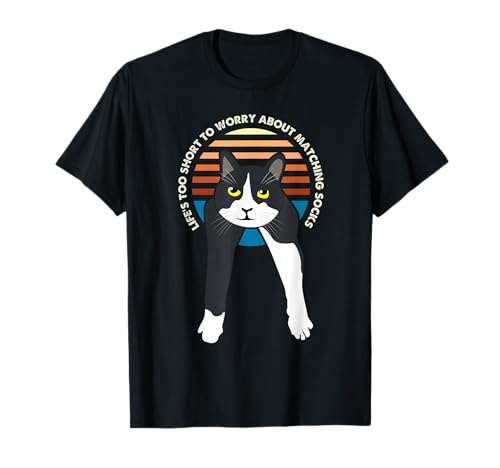 Tuxedo Cat Meme Funny Sayings Life's Too Short to Worry