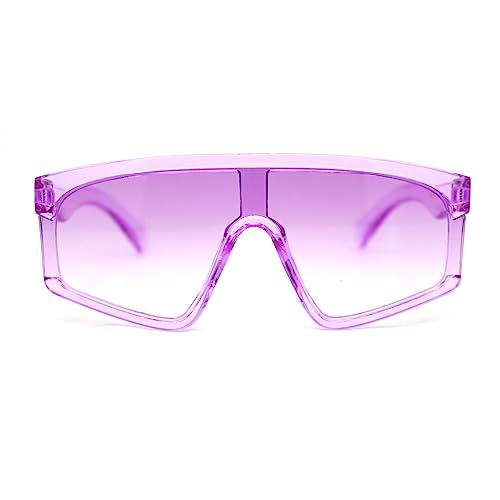 Kids Child Size Fashionable Flat Top Shield Plastic Pop Sunglasses2