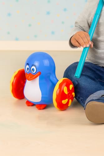 Image of Prime Walk Along Pengo - Push and Walk Toy with Sound for Kids (No Batteries Required)