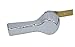 Universal Offset Decorative Front, Side, Corner, or Angle Mount Toilet Tank Flush Trip Lever Handle with Metal Nut, Fits Most Toilets (Chrome)
