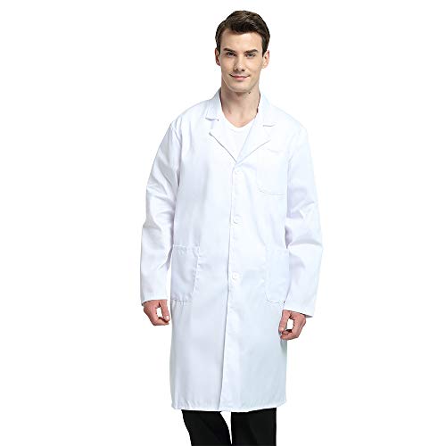 Amazon.com: TopTie Unisex Scrubs Lab Coat Professional Doctor