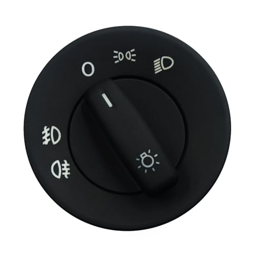 Interrupteur commande phare antibrouillard bouton de rechange pour Skoda Octavia II