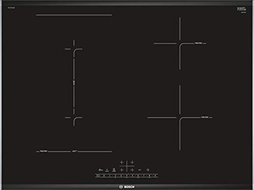 Bosch Serie 6 PVS775FC5E hobs Negro Integrado Con - Placa (Negro, Integrado, Con placa de inducción, 1400 W, 14,5 cm, 1800 W)