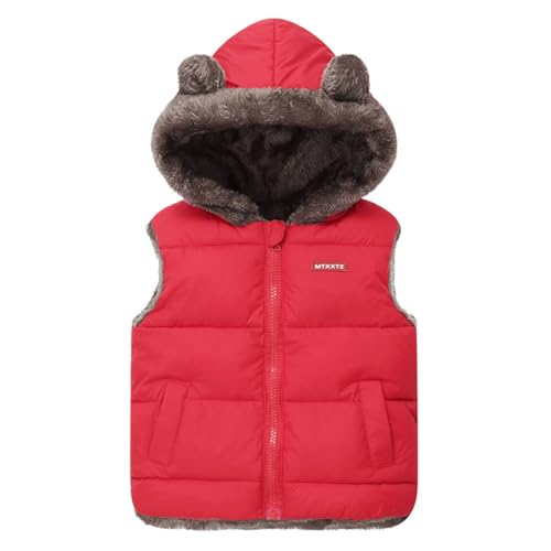 Gilets sans manches chauds pour enfant contre le vent d'hiver