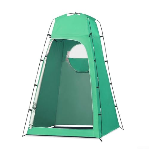 Tente de douche portable contre le vent avec base étanche pour cabine extérieure