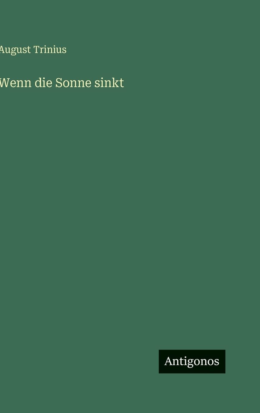 Wenn die Sonne sinkt