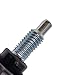 Universal Pop Pin Pull Pin Spring Knob Screw Replacement Parts for Exercise Machines Sports Bike Fitness Equipment Black
