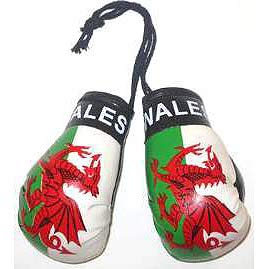 Wales - Mini Boxing Gloves
