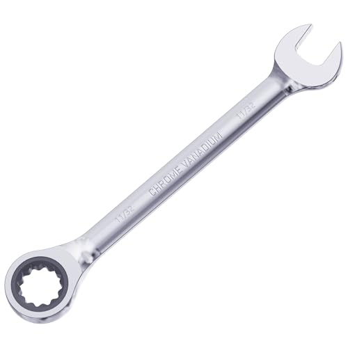 Image of 11 /32 Inch Ratcheting Combination Wrench SAE