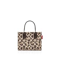 reisenthel daily shopper XS leo macchiato – Die kleinere Version unseres modernen, stromlinienförmigen Shoppers – eine praktische rechteckige Crossbody-Handtasche.