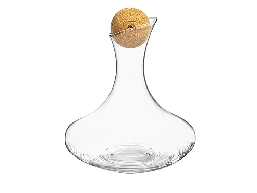 H&H Decanter Lara 1,2Lt in Vetro Sonoro