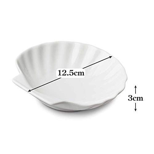 WM Bartleet & Sons 1750 T479 Traditional Porcelain Shell Design Serving Dish 12cm – White - Image 5