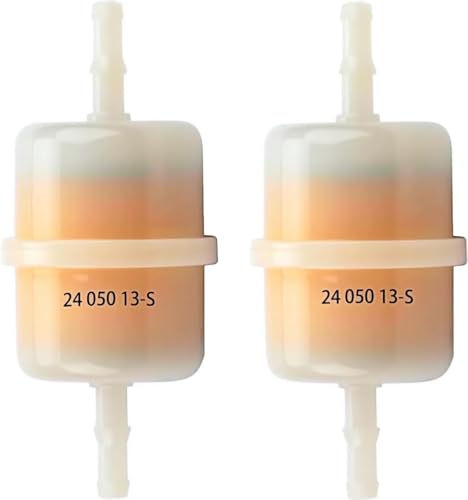 24 050 13-S Fuel Filter 15 Micron Compatible with Kohler 24 050 10 24 050 02-S 24 050 13 24 050 13S 24 050 13-s1 Ariens 21539500 Cub Cadet 2405010-S CC-24-050-02 Briggs 98688 692983 821026 (Pack of 2)