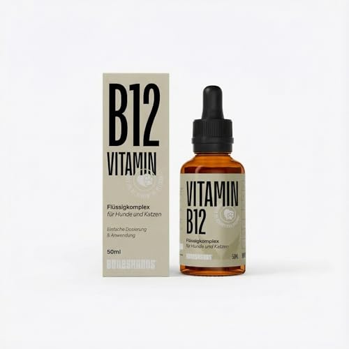 Boneshands Tiernahrungsergänzung mit Vitamin B12 38.000 mcg, Niacinamid 2.000 mg, Rohprotein 9,2%, Rohfett 1,7%, Rohfaser 11,61%, Rohasche 8,25%