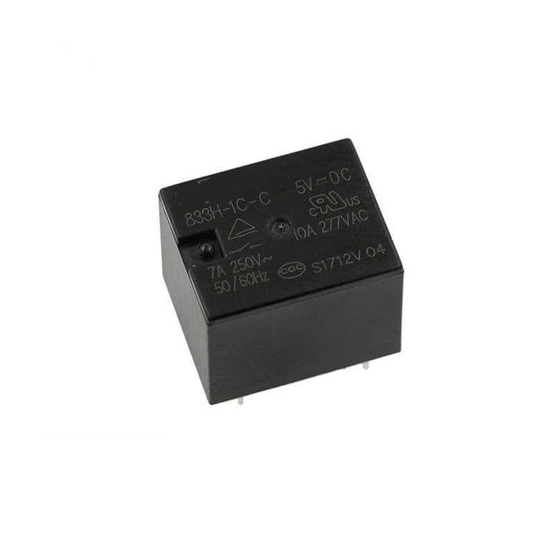 Relé T73 833H-1C-C evita sobrecalentamientos en circuitos impresos con sus 5 pines de cobre