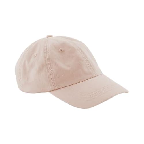 Beechfield Junior Low Profile 6 Panel Dad Cap - Peach