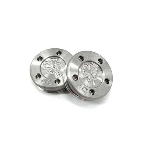 Dree 2pc Golf Putter Weight Socks Compatible For Titleist Scotty Cameron Newport Golo Phantom Futura Kombi California Flowback, 2018-2020 Squarback, 2020 Fastback (Silver, 2pc 40g)