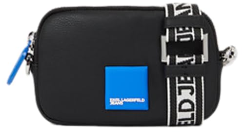 Karl Lagerfeld Jeans, Damen, Box Logo Mini Crossbody, Schwarz, One size