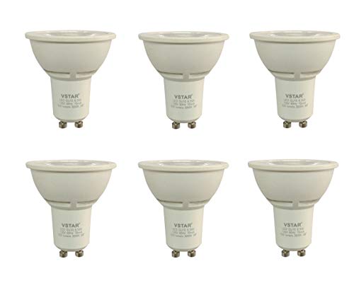 One-Day Sale: Up to 70% Off VSTAR LED GU10 Dimmable 6.5W Bulb,3000K Warm White Light Bulb (6.5W LED,6 Pack)