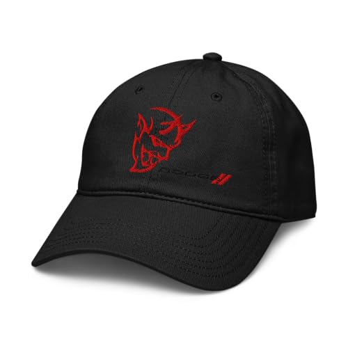 Dodge Demon Logo Adjustable Baseball Hat