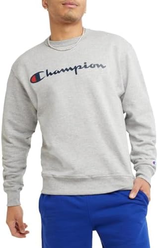 Champion Men's Fleece Crewneck Sweatshirt (Reg. Or Big & Tall)