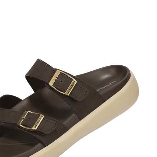 Image of Neeman's PureWhoosh Sail Sandals for Men | Adjustable Buckle Strap Casual Sandals | Cushioned Footbed with Arch Support | Comfortable Slip On Footwear for Daily Wear & Travel