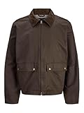 Jack&Jones Originals Veste pour adulte Col Fly-Away Manches longues
