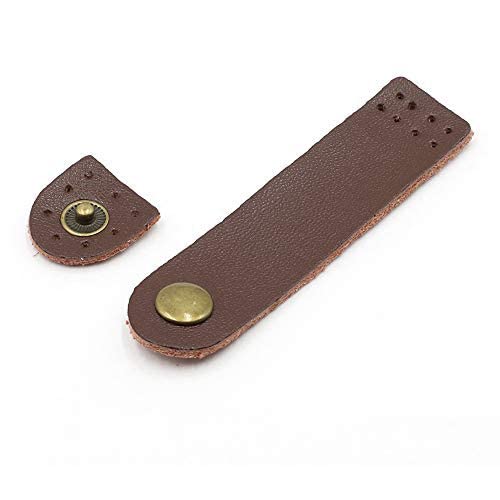 POFET 10 Set Snap Buckles Bag Making Fastener Replacement Sewing Buttons Handbag Leather Craft